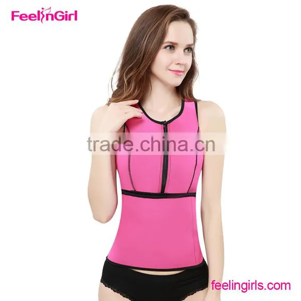 New Arrival Pink Corset Vest Firm Control Shapewear For Women photo-3
