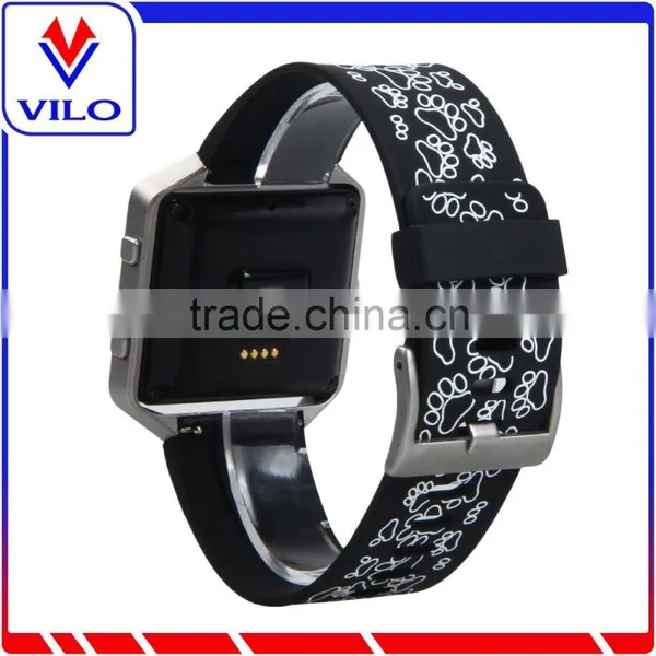 Replacement Band For Fitbit Blaze Accessory Silicone Rubber Wristband Bracelet Sport Strap Adjustable Watchband For Fitbit Blaze photo-2