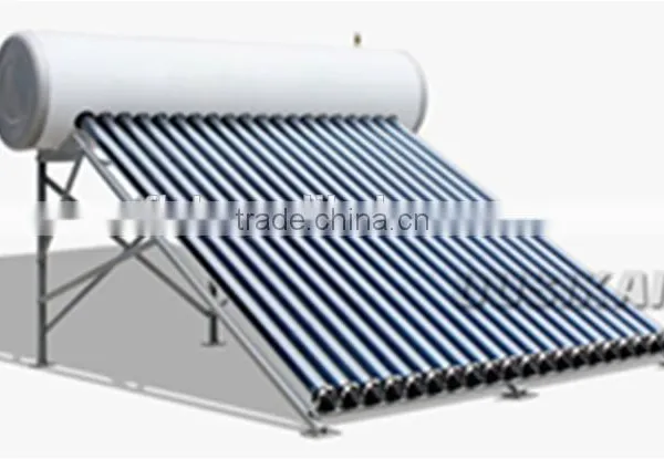 Solar Water Heater Heat Pipe Pressurized Solar Water Heater Elegant Appearance Solar Energy Water Heater Luxury Type 200L photo-6