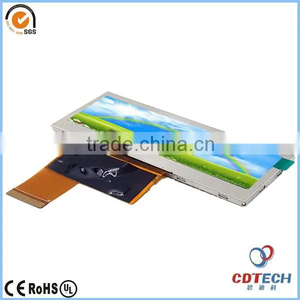 Full HD 3.9 Inch WQVGA 480*128 Mini Camera TFT LCD Display With RGB Reterface photo-3