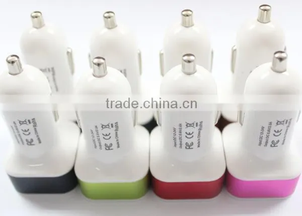 5V 1A 2.1A Dual USB Car Charger With 2 Port photo-2