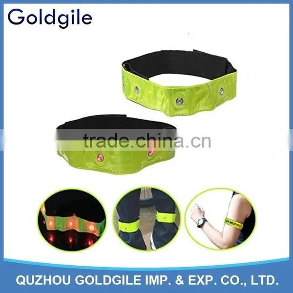 Waterproof 3M Scotchlite EN13356 LED Armband photo-6
