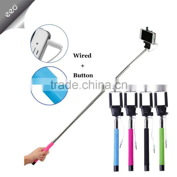 Selfie Stick for Smart Phone Cable Take Pole Selfie Stick Selfie Stick With Foldable photo-2