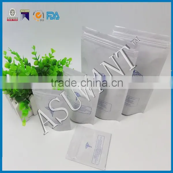Custom Print Zipper Aluminum Foil Smell Proof Bag With Tear Notch/zip Lock Reseal Package Bag for Cookies photo-4