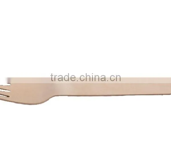 Online Shopping 120mm Disposable Wooden Fork photo-4