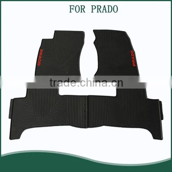 Wholesale Customized Full Set Type Rubber PVC Auto Car Floor Mats For TOYOTA PRADO photo-2