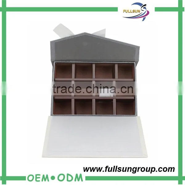 Custom Made Cardboard Carrying Box With Handle photo-4