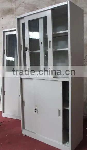 Silding Door Cold Rolled Steel Art Office Library Cupboard Furniture photo-6