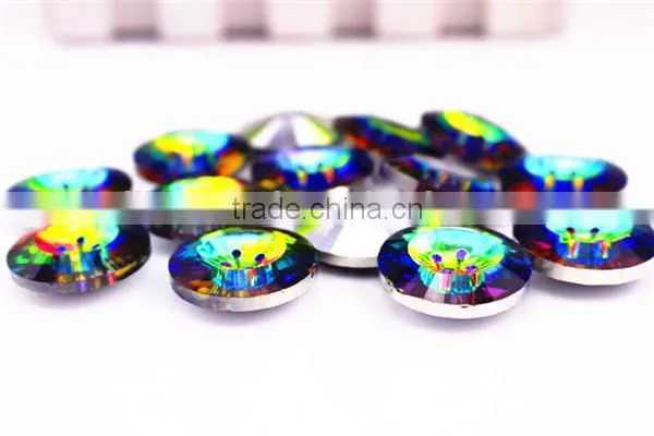Garment Fashion Gifts Round Crystal Buttons for Wedding Dress photo-2