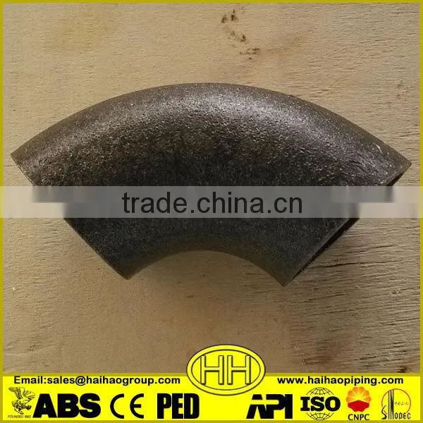 China Supplier ASTM A234 WPB Carbon Steel Fitting 90 Degree Elbow With ISO Certificate photo-3