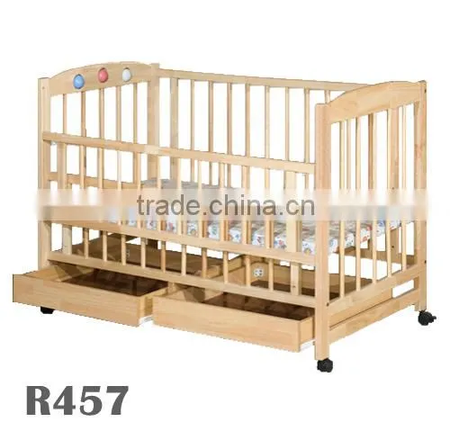 Wooden Cot Baby,Wooden Baby Cot,Solid Wood Cot Bed