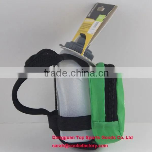 Durable Zipper Nylon Bottle Holder With Handle ,Bicycle Bottle Holder With Water Botter photo-6