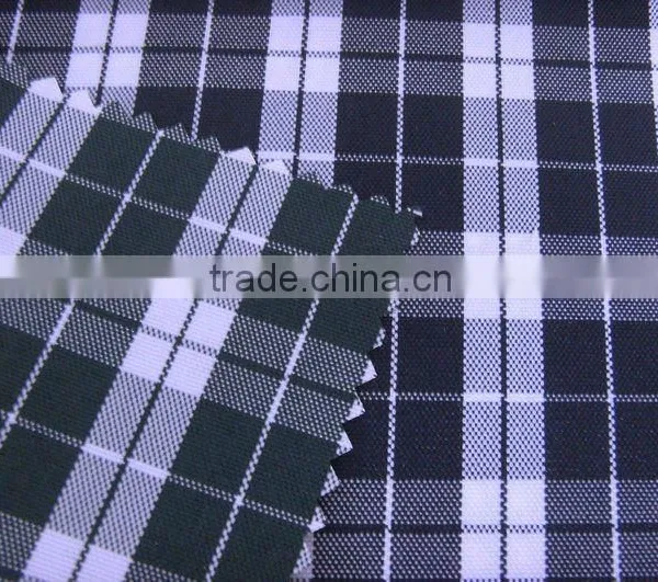 300D Yarn Dyed Check Oxford Fabric