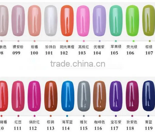 2016 New Fashion 132 Colors 8ml UV LED Soak Off Nail Art UV Gel Polish Quality Choice photo-3