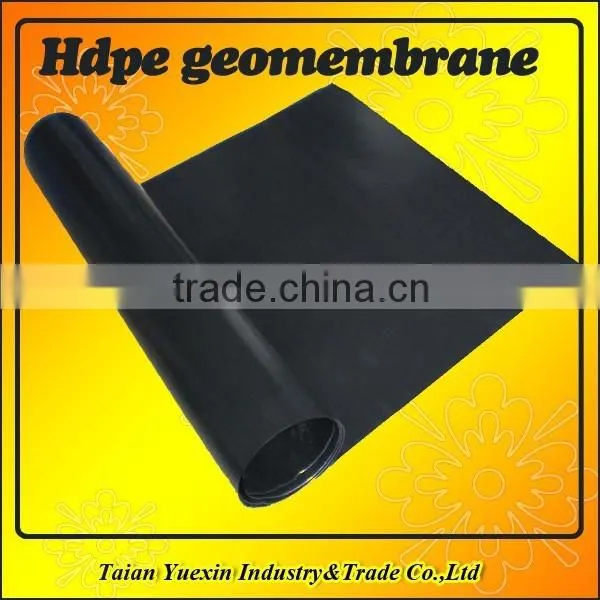 Fish Farm Pond Liner Black Smooth Hdpe Geomembrane photo-3