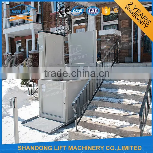250kg Resident Vertical Lift Platform for Wheelchair