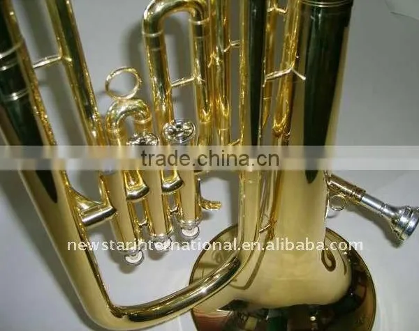 Gold Lacquer Bb Euphonium photo-3
