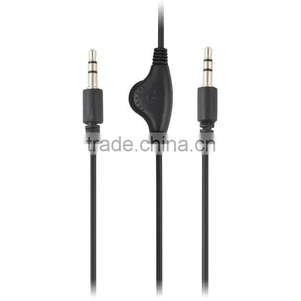 Audio Cable - 3.5mm Male to 3.5mm Male With Volume Control