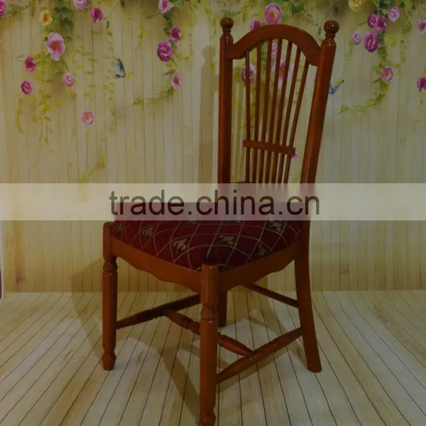 Hot Sale Antiquet Wooden Dining Chair for Hotel photo-4