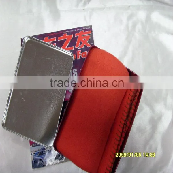Wholesale Polyester Fleece Promotion Gift Blanket With Gift Box Packaging photo-3