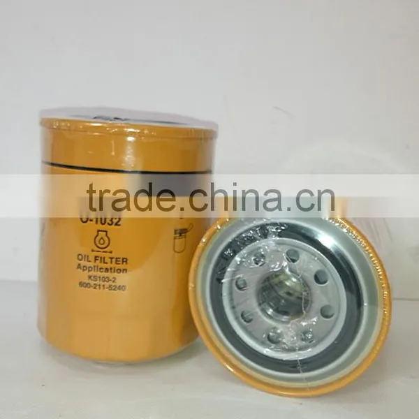 High Performance Oil Filter Made in China 600-211-5240 for Komatsu
