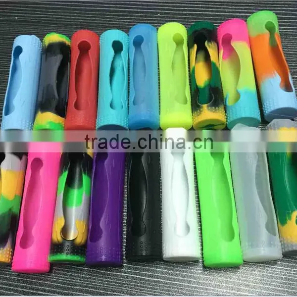 New Arrived Food Grade Double 18650 Battery Silicone Case Battery Protective Case
