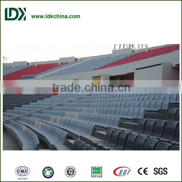 Outdoor Training Field Good Quality Floor Mounted Light Weight Durable Injection Molding Chair for Sale photo-3