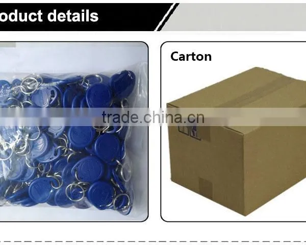 F08 / TK4100 Plastics Waterproof RFID Key Tag for Security Access photo-6