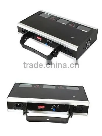 Led Portable Lazer Effect Disco Laser Light dj Package Three Head Rgb Multi Colored photo-2