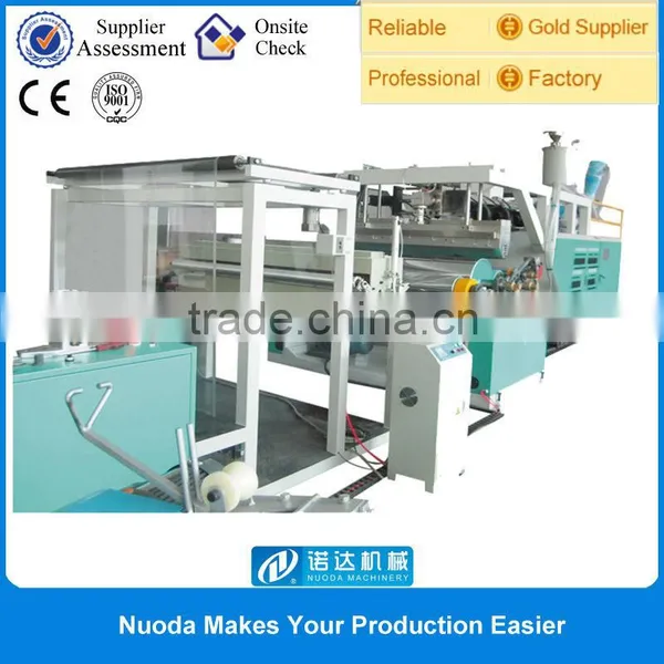 High Output Plastic Membrane Extruding With Corona Treatment photo-2