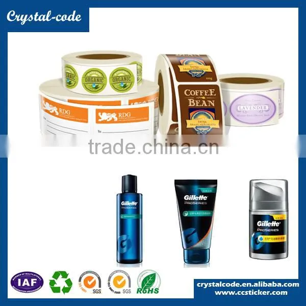Custom Sticker Adhesive Paper Cosmetics Label photo-6