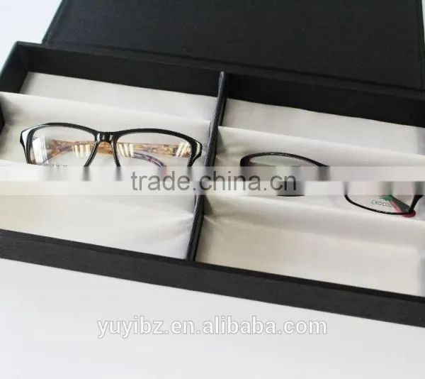 Leather Eyeglasses Box Exported Display Sunglasses Storage Box Cardboard photo-6