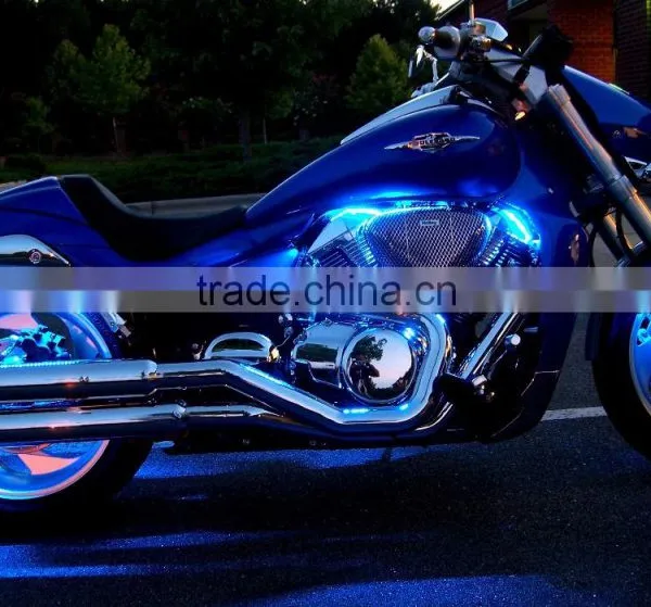 Excellent Hi-Intensity Multi-color Touring/bagger Motorcycle LED Light Kit