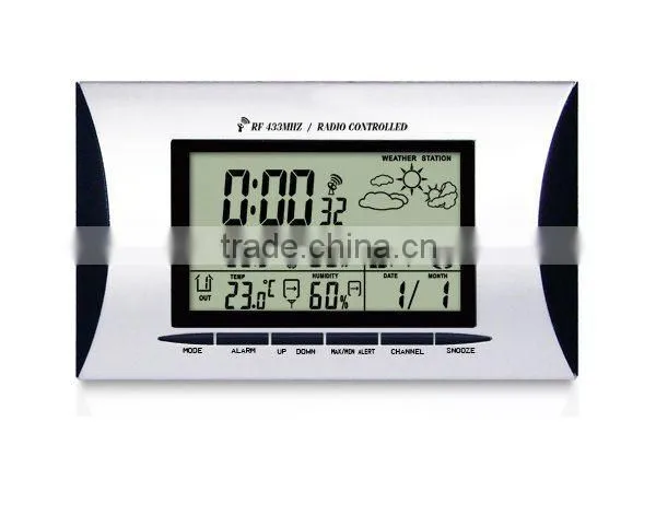 Wireless Weather Station Clock
