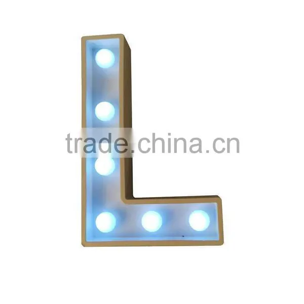 Vintage Letter Lights Home Decor Single Marquee Letter Light photo-3