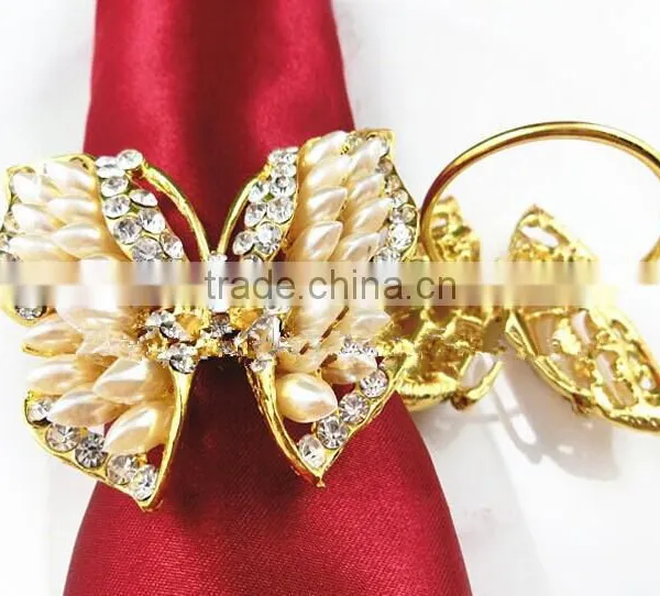 Custom Manufacturer/animal Shape Elegant Metal Napkin Ring photo-3