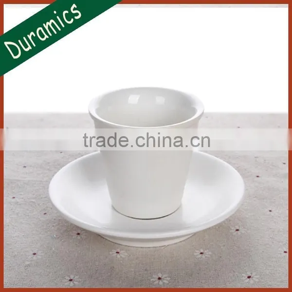 Popular New Bone China Ceramic Glazed Cup and Saucer