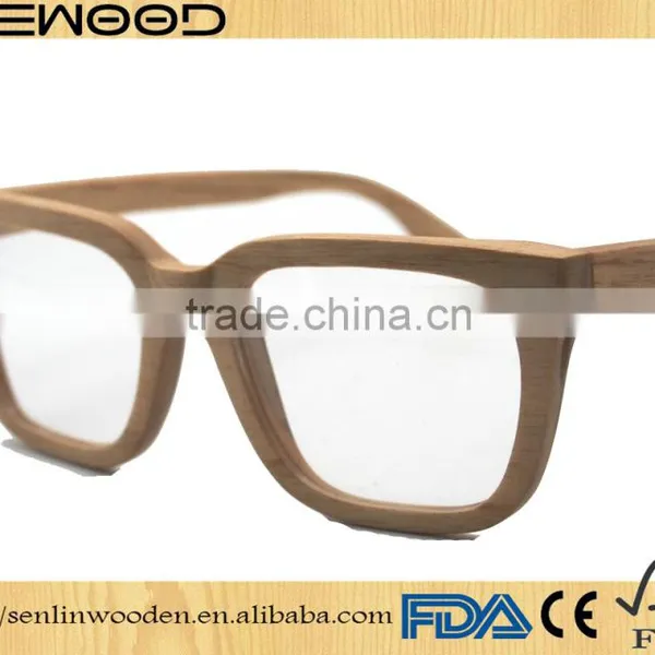 Top Quality Custom Engraving Logo Eco-friendly Natural Wood Bamboo Optical Sunglasses photo-5