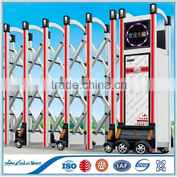 Automatic Folding Sliding Gate / Retractable Door / Folding Gate With CE Certificate photo-3