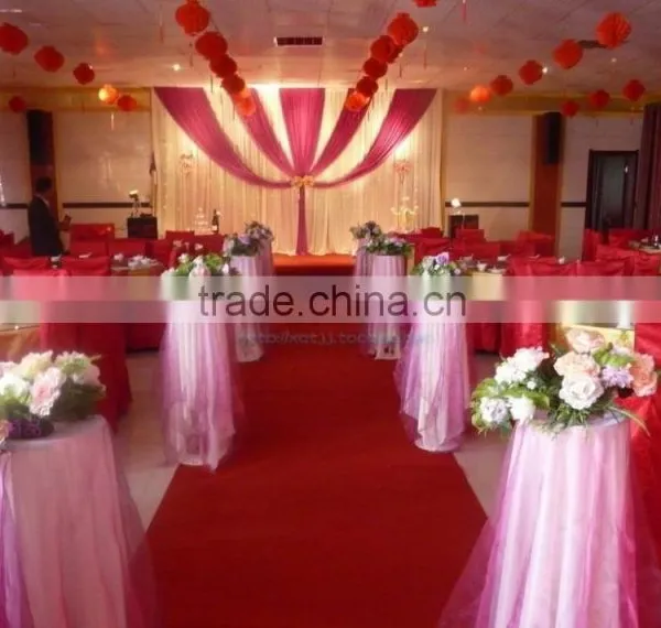 20*275cm In Stock Wedding Organza Cheap Wedding Chair Cover Sashes Sash Party Banquet Decoration Bow Colours photo-5