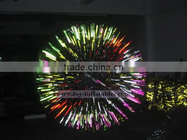 Discount Customized Shining Inflatable Zorb Ball