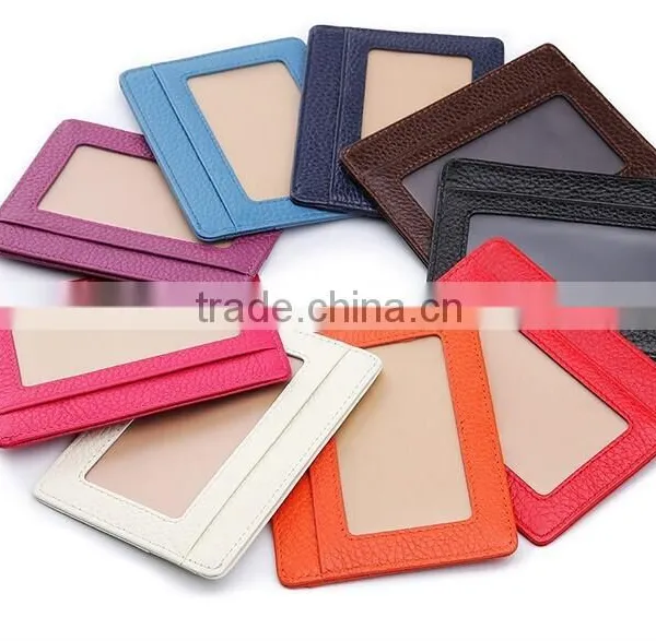 pu Leather Card Holder Wholesale With 7 Solts photo-6