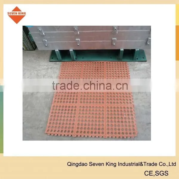 China Product Anti-slip PVC Mat With Round Embossed Design for Car, Door and Kitchen photo-2