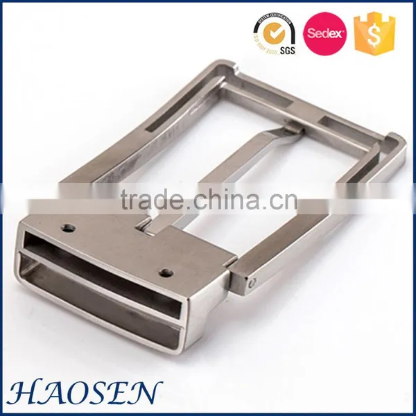 Simple Design High Quality Reversible Belt Buckle photo-2