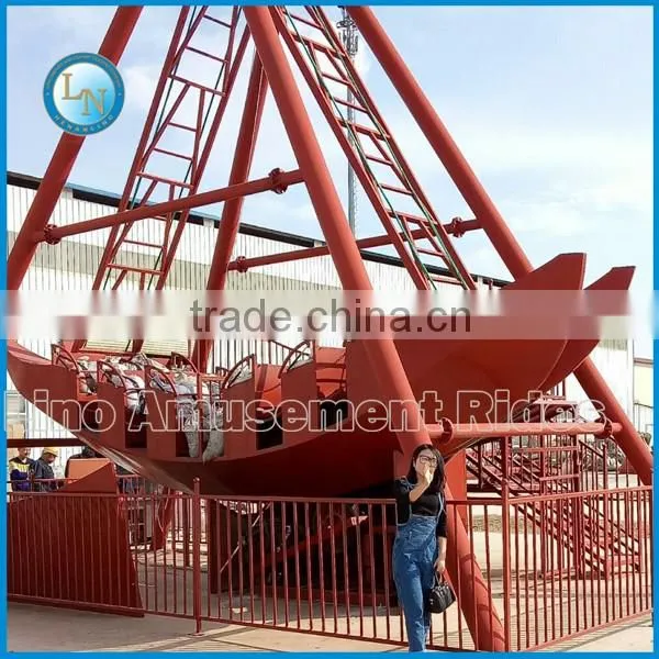 China Swing Ship Equipment! Lino New Manufacturing 24 Seats Amusement Rides Pirate Ship for Sale photo-3