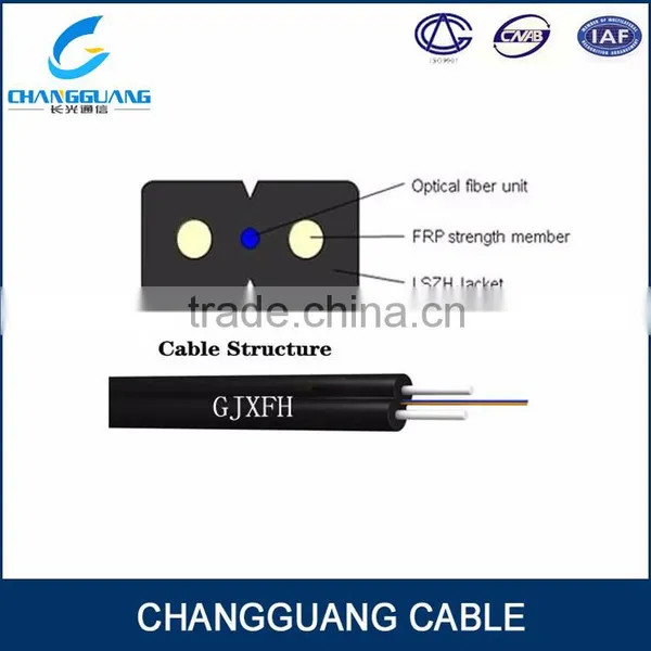 Hot Sale !Changguang FTTH Indoor Ofc Cable Gjxfh FRP Lszh G652d China photo-6