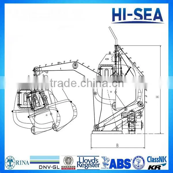 Lifeboat Hydraulic Gravity Davit photo-5