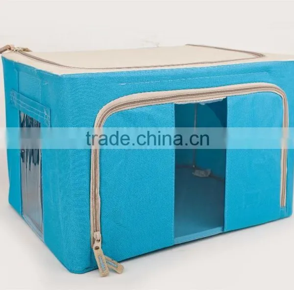(JMLSNH001) 2015 New Arrival Blue Storage Box Clothes Container for Sales photo-2