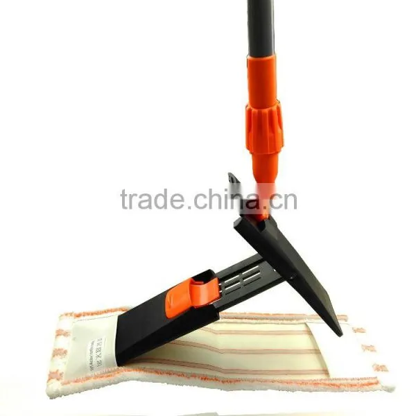 New Design Aluminum Mop Handle Floor Cleaning Microfiber Flat Mop photo-2