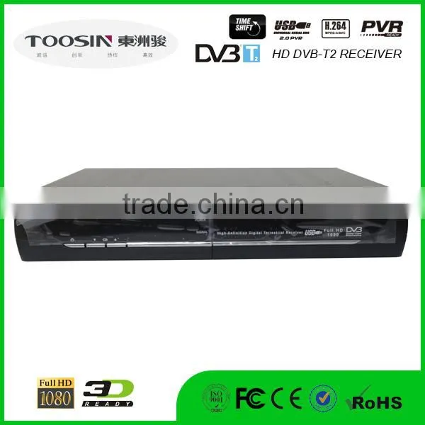 DVB-T2 HD Receiver Decoder for Digital tv System photo-2